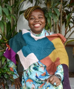 Rainbow Pebble Pocket Scarf