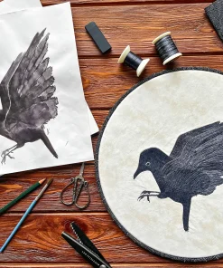 Alternative view of Raven Riddle Storybook Wall Art