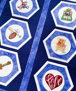 Alternative view of Storybook Quilt