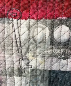 Alternative view of Thresholds and Keys Textile Art