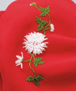 Alternative view of Cultivating Your Beaded Floral Garden Series Part 4 - 4: Christmas Chrysanthemum