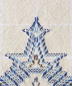 Alternative view of Flickering Flakes Pillow
