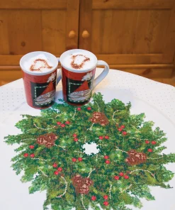 Holly Berries Table Topper