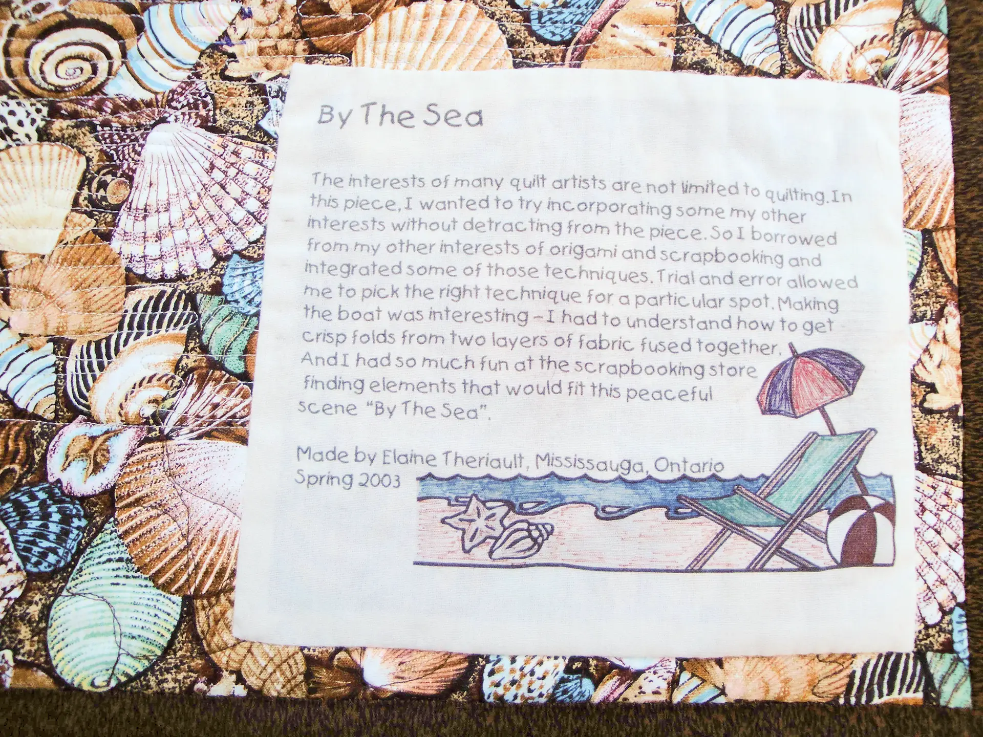 Elaine'sTech Tips: Quilt Labels